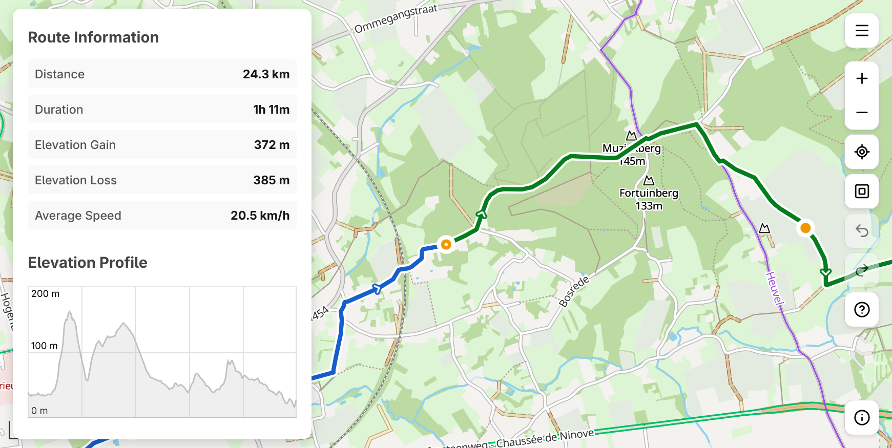 maps.bike screenshot
